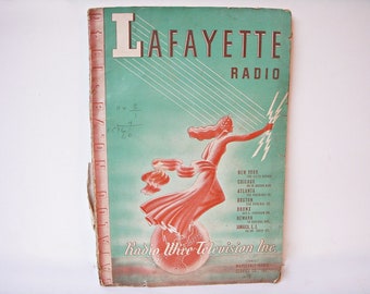 1940 LAFAYETTE RADIO CATALOG #78