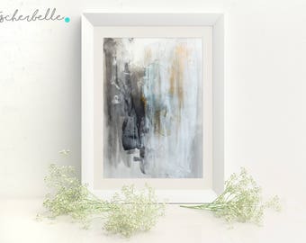 Libelle - Kunstdruck, Abstrakte Kunst, Acryl, modern, Kunst