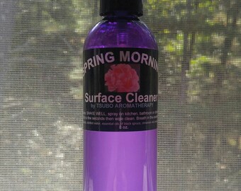 NON-TOXIC, Chemical Free, "Spring Morning" Surface Cleaner 8 oz.