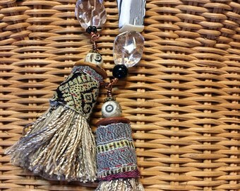 Textile Neckpiece OOAK Travel-Ready