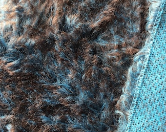 Extra dense Two-Toned Mohair/Viscose 20mm 19in x 14in OR 36cm x 49cm