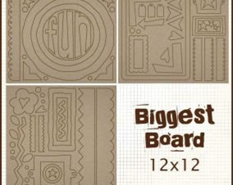 Fancy Pants 12" x 12" Chipboard - Every Element