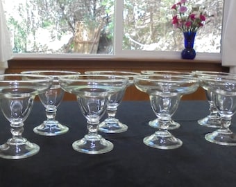 A Great Set of Eight Margarita Glasses