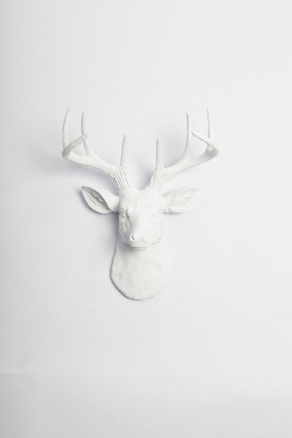 Faux Deer Head Wall Mount The Mini Templeton Decor