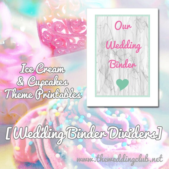 wedding binder dividers