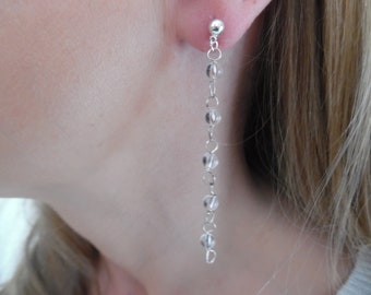 Wire-Wrapped Crystal Earrings