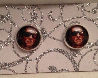 Terminator Inspired Arnold Schwarzenegger Earrings!