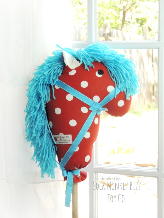 Stick Horse Child's Handmade RideOn Hobby Horse Toys
