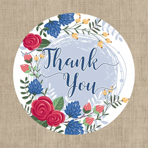 Thank You Stickers Custom Thank You Labels Personalized