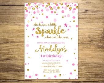 Glitter Party Invitations 7