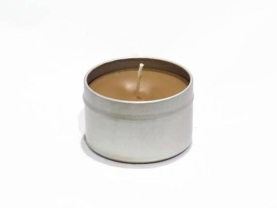 New! Pipe Tobacco Scented Candle in Travel Tin