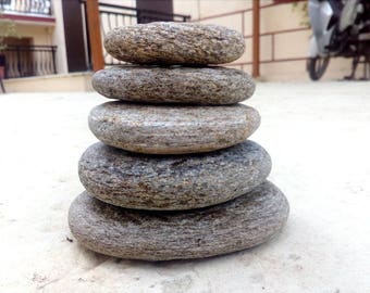 Cairn Stones, Zen Stones, Flat Stackable Stone, Stacking Pebbles, Beach Pebbles, Mood Stones, Meditation Stones, Mindfulness