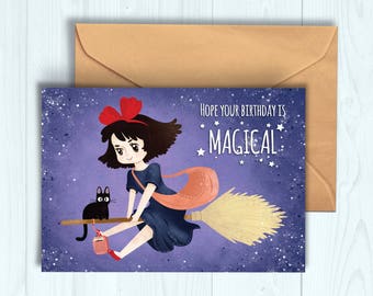 Kiki's Delivery Service Birthday Card