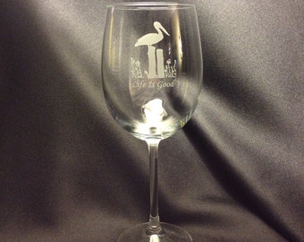 19oz wine glasses with funny saying. Copy
