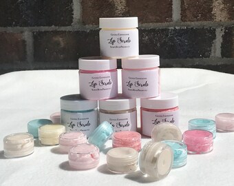 Lip Scrubs ~ Moisturizing Lip balm ~ Coconut Oil product~ smooth lips ~ natural lip scrubs