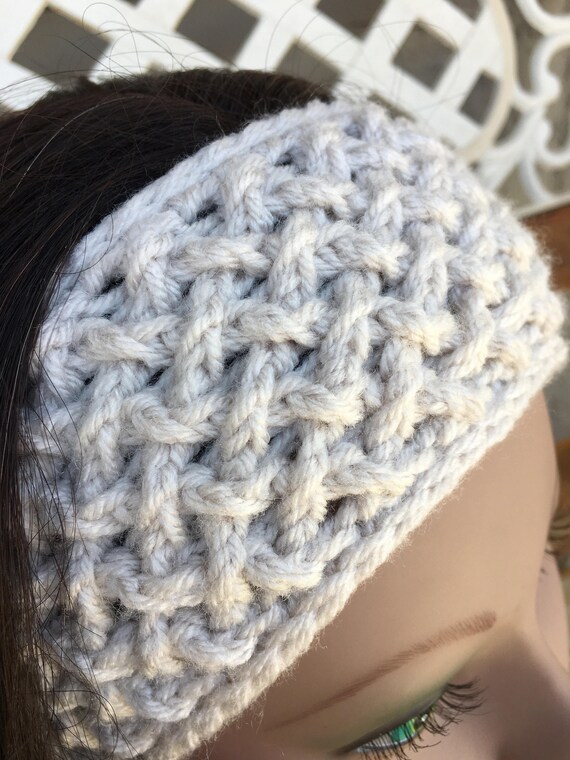 Crochet Criss Cross Headband Crochet Criss Cross Earwarmer