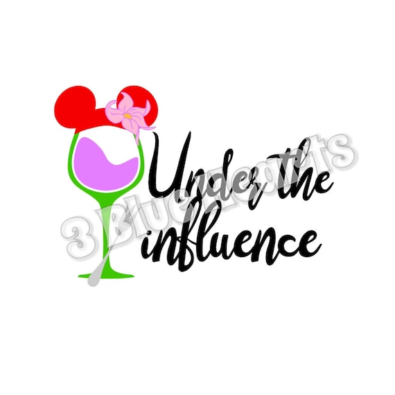 Under the Influence SVG Studio Dxf Pdf Jpg