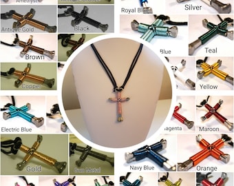 Disciple's Cross Keychain Pick Your Color