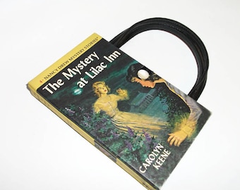 Nancy Drew Book Purse Mystery at Lilac Inn Vintage Handbag