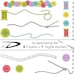 Sewing kit clipart - craft scrapbook set - 5 buttons clip art - 7 digital borders - craft clip art!