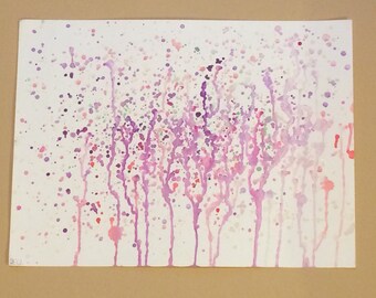 Purple Snow Forest