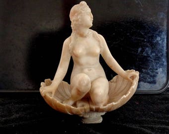 Antique Alabaster Sculpture