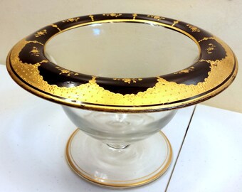 Art Deco/Nouveau 1930 Cambridge Glass Bowl