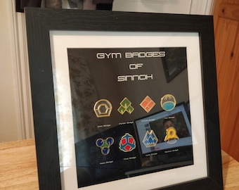 Pokemon Gym Badges - Sinnoh Region