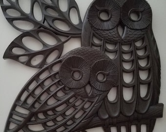 1978 Owl Wall Decor By Dart Industries