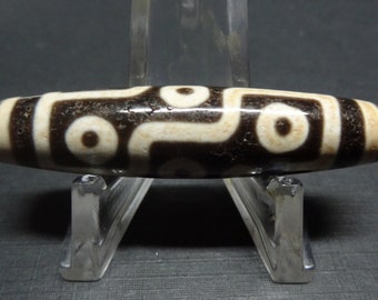 1804-27 - Authentic Tibetan Dzi Bead - 9 Eye Dzi Bead - Nine Eye - Tibetischen Dzi Perle