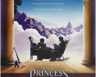 THE PRINCESS BRIDE classic movie poster fairy tale fantasy 1987 action 24X36