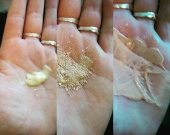 AHHHMAZING MINERALS | Mineral Foundation | Custom Coverage | Mix Colors | Acne Safe Makeup | Oil Free Foundation