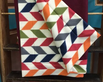 Geo Pattern Adult Size Blanket