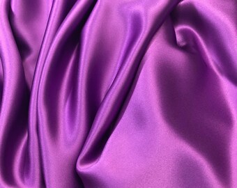 3.75yd Silk Charmeuse 54"w Light Purple