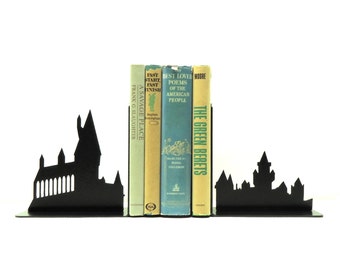 Wizard School Bookends