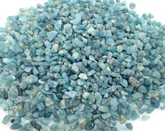 Grandidierite rough stones from Madagascar - 4-10mm - choose quantity - blue natural raw stone crystal structure minerals