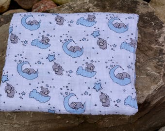 Swaddle Blanket/ Double Gauze Blanket/ Double Gauze Swaddle/ Baby Swaddle Blanket/ Muslin Baby Blanket/ Baby Shower Gift