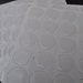 50- 1inch Glitter Epoxy Sticker, one inch, dome, sticker, dot, dots, round sticker, resin drops, bubble, seal, glaze drops, epoxy dots,