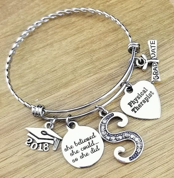 Physical Therapist Gifts Physical Therapy Gifts College Graduation Gift Graduation Gift Senior Gifts Senior 2018 She Believed She Could