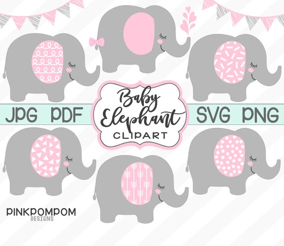 Free Free Baby Shower Elephant Svg 719 SVG PNG EPS DXF File