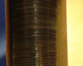 150 used CD's and DVD's for crafting not for playing