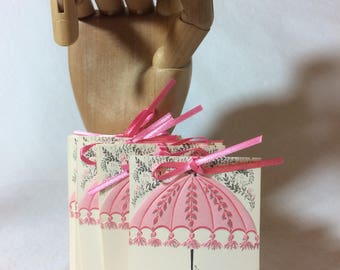 Set of 8 Vintage Bridal Shower Gift Tags
