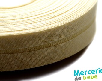 Through 20 mm - cream Uni - by the yard