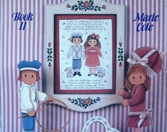 Beginners Luck Book II Tole and Decorative Painting Book Marie Cole Hard To Find