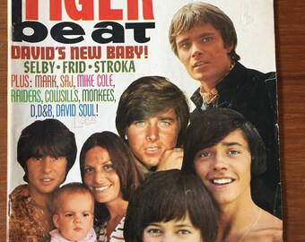 Vintage Tiger Beat Magazine November 1968