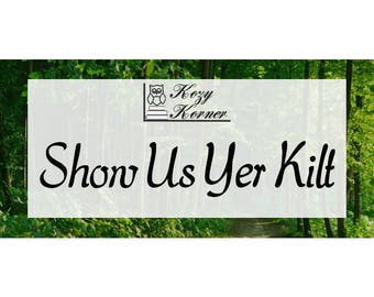 Show Us Yer Kilt Natural Soy Candle Book Inspired Outlander