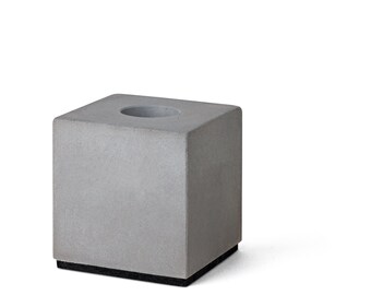 Candle Chandelier "block" for bar candles made of concrete