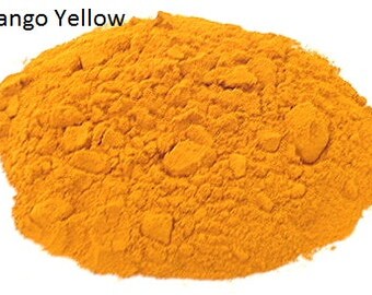 Vegetable Dye, Eco Friendly, Non-Toxic, Extremely Safe, Hypoallergenic, Color: Mango Yellow