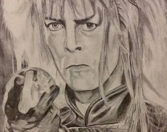 David Bowie As The Goblin King