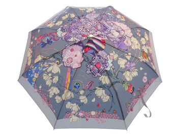 After Party Umbrella (unique design, automatic, three-folding, 27 cm length)